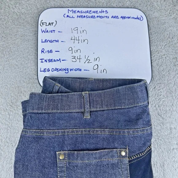 HKM Texas Dual-Tone‎ Denim Riding Jeans Men's 44 Equestrian Moto Hybrid Style - Picture 8 of 16